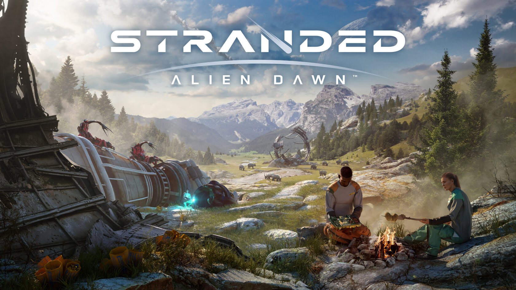 Stranded: Alien Dawn | PS4/PS5, с русскими субтитрами